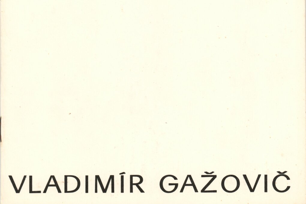 Vladimír Gažovič – barevné litografie 1971–1981